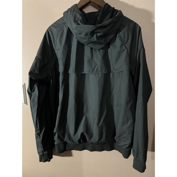 Nike Black and White Windbreaker with Hood - Picture 2 of 3